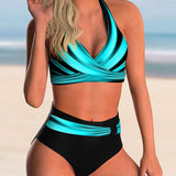 Alma™ | Komplet bikinija sa halter dekolteom i printom