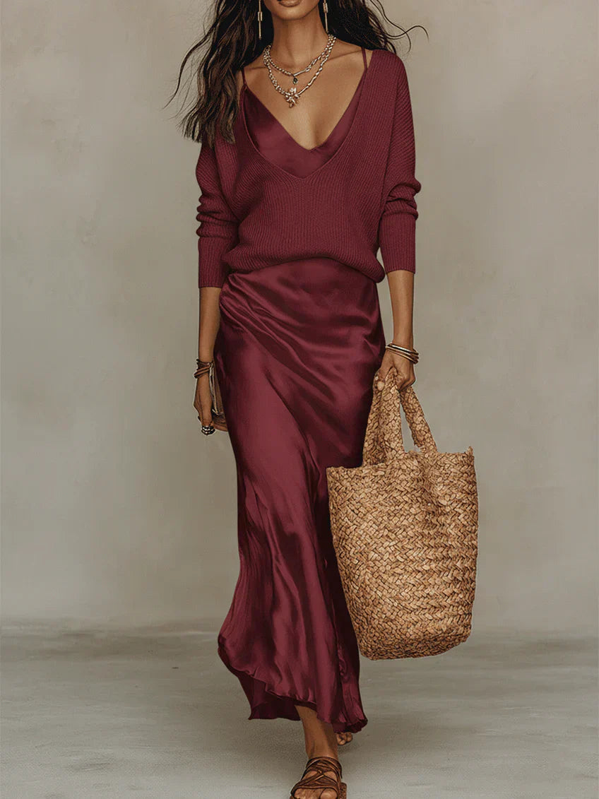 Zorica | Slipkleid & Strickset