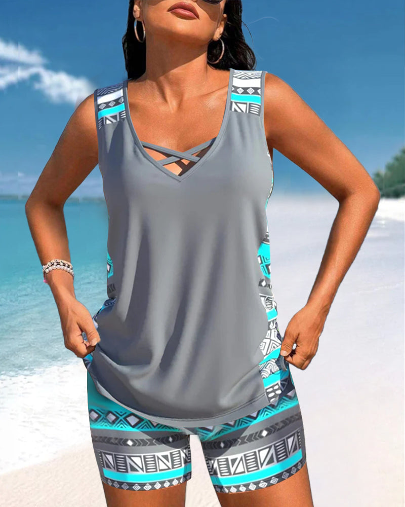 Márcia - Tankini sa geometrijskim printom