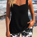 Edith™ | Tankini sa cvetnim šortsem