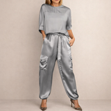 Clara | Losos Satin Cargo Set