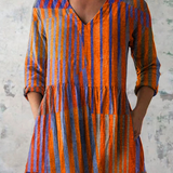 Nadia | Duga Bluza sa V-Izrezom