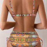 Jada™ | Komplet bikinija sa seksi etničkim printom
