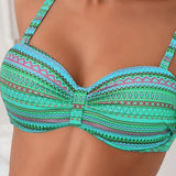 Rosa™ | Bikini sa dva dela sa prugastim uzorkom