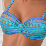 Rosa™ | Bikini sa dva dela sa prugastim uzorkom