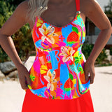 Eleanor™ | Elegantni cvetni tankini kupaći kostim