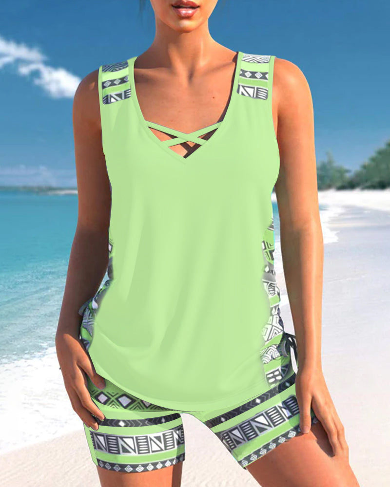 Márcia - Tankini sa geometrijskim printom