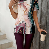 Monica™ | Printani Dvodelni Set