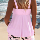 Edith™ | Tankini sa cvetnim šortsem