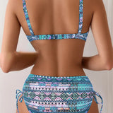Jada™ | Komplet bikinija sa seksi etničkim printom
