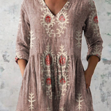 Elise | Dugačka V-izrezana Bluza