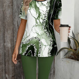 Monica™ | Printani Dvodelni Set