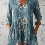 Elise | Dugačka V-izrezana Bluza