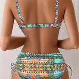 Jada™ | Komplet bikinija sa seksi etničkim printom
