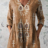Elise | Dugačka V-izrezana Bluza