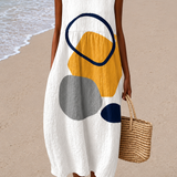 Sloane | Halter Midi Haljina bez Rukava