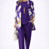 Violet | Classic Elegance Three-Piece Set