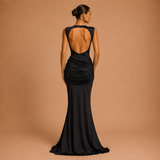 Haljina Marija™ - Elegantna silueta sa skulpturalnim drapiranjem