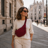 Rosa | Torba na rame Bordeaux