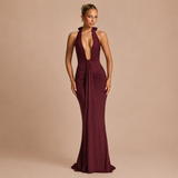Haljina Jovana™ - Fluidna Elegancija sa Opuštenim Dekolteom