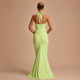 Haljina Jovana™ - Fluidna Elegancija sa Opuštenim Dekolteom