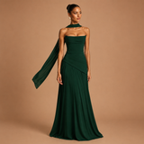 Haljina Teodora™ - Elegancija i Sofisticirana Silueta
