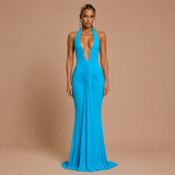 Haljina Jovana™ - Fluidna Elegancija sa Opuštenim Dekolteom