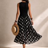 Beatrice | Chic Traper Haljina sa Chiffon Suknjom na Pene