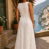Della | Elegantan Maxi Haljina Sa Vezenjem