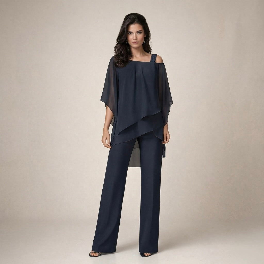 Clara | Elegantni Set sa Lagenbluzom