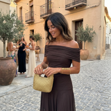 Snezana | Elegantan i jednostavan maxi haljina