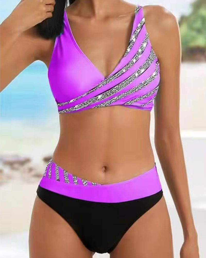 Candela™ | Bikini sa printom u toplim tonovima