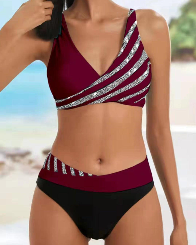 Candela™ | Bikini sa printom u toplim tonovima