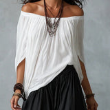Hania | Boho komplet sa slobodnom bluzom