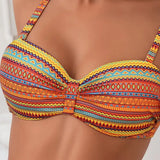 Rosa™ | Bikini sa dva dela sa prugastim uzorkom