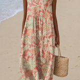 Carolyn | Halter Midi Haljina bez Rukava