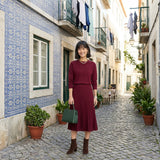 Filipa - Set Pletenina i Plisirana Suknja