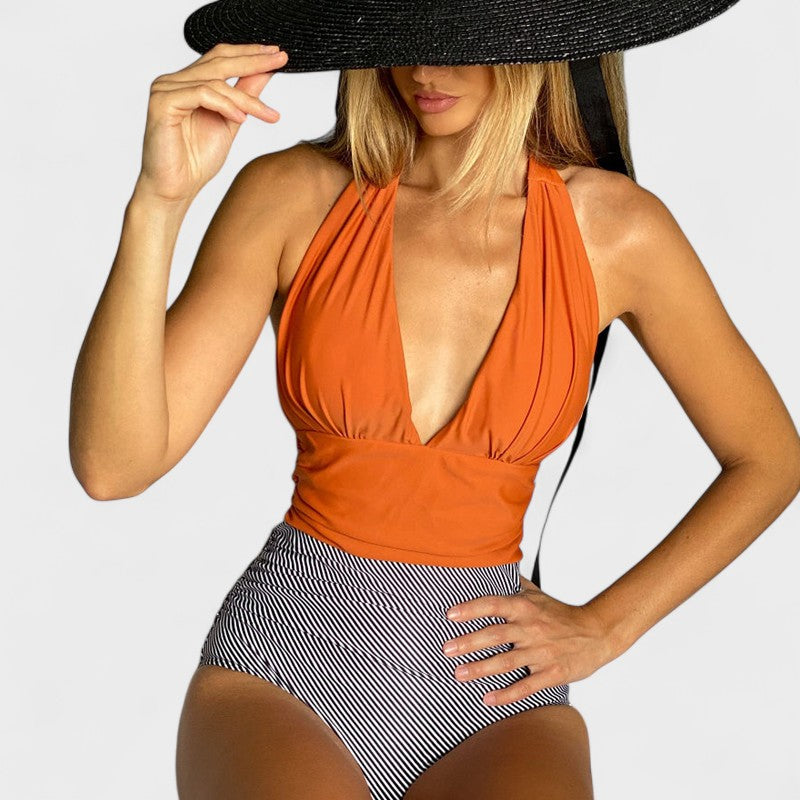 Joana - Elegantna Kupaćica sa Visokim Strukom