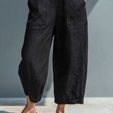 Arabella | Sleeveless Elegant Linen-Blend Jumpsuit