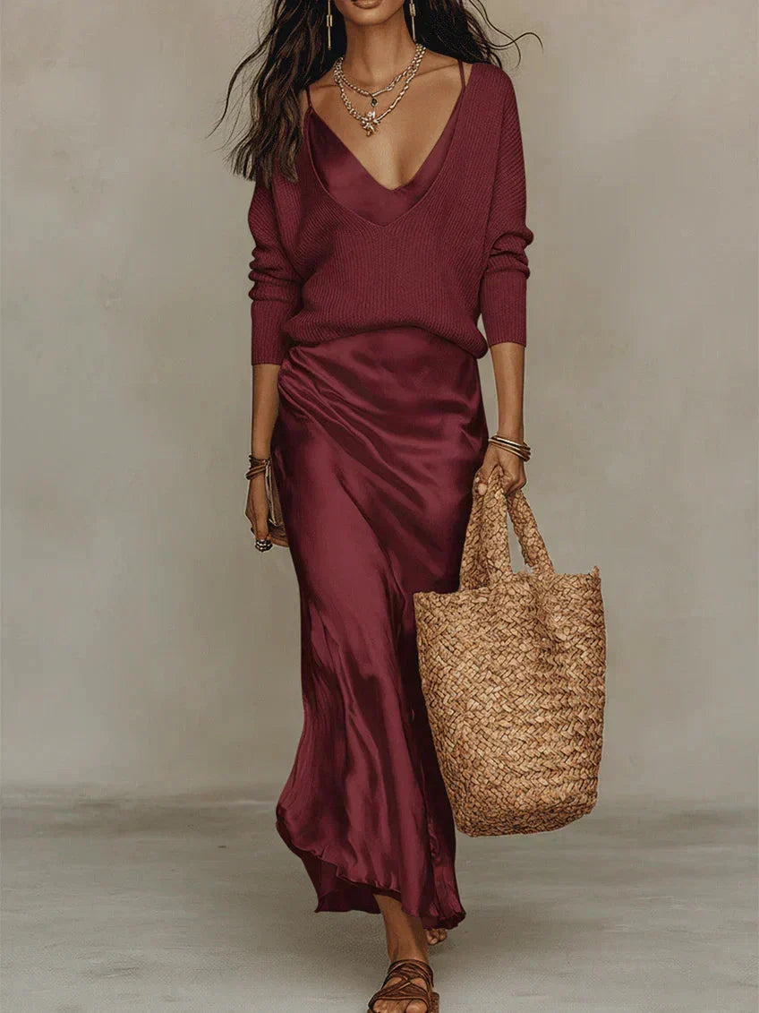 Lavinia | Elegantna Midi Haljina
