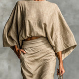 Juliet | Opušten Drape Dva Deo Set