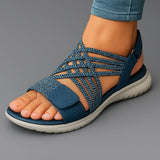 Meredith | Woven Comfort Sandals