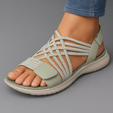 Meredith | Woven Comfort Sandals