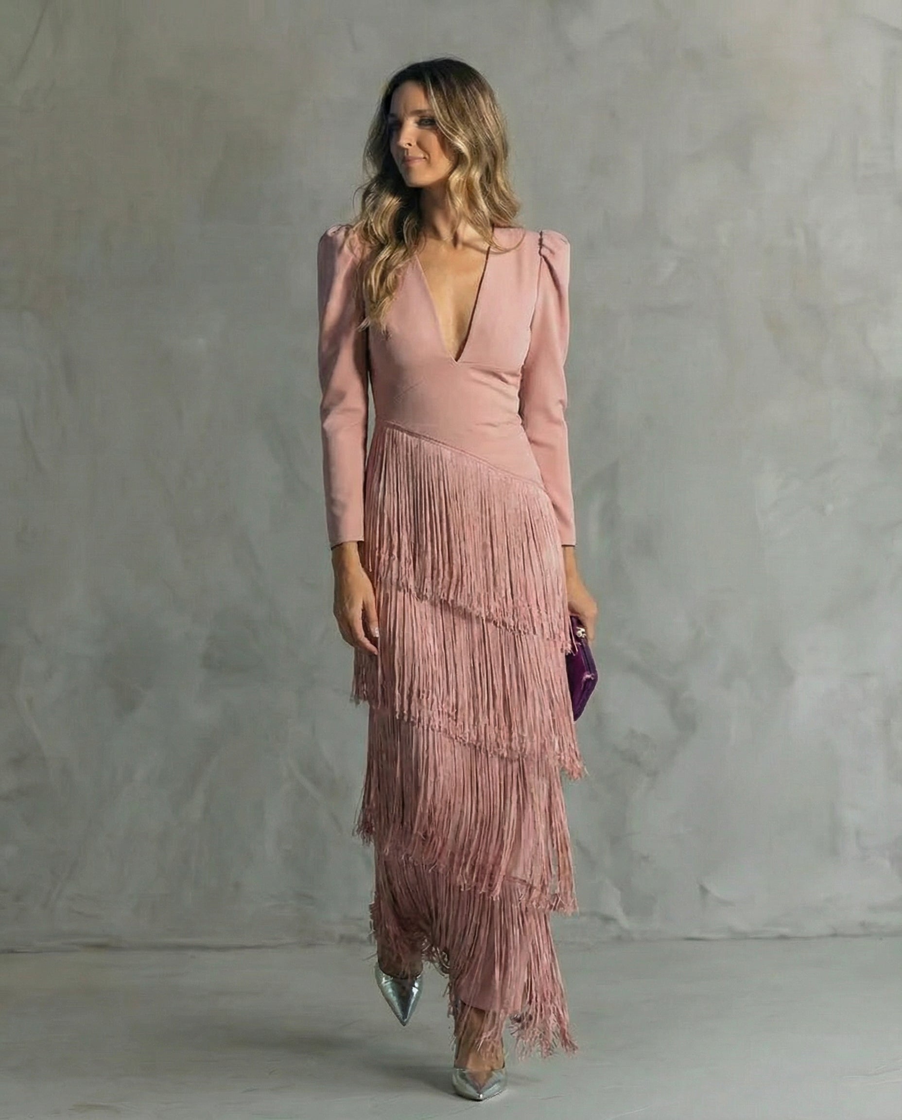 Chiara | Elegantna Haljina sa Resicama