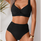 Daniela - Bikinij od tkanine sa nabranim detaljima