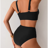 Daniela - Bikinij od tkanine sa nabranim detaljima