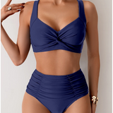Daniela - Bikinij od tkanine sa nabranim detaljima