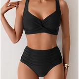 Daniela - Bikinij od tkanine sa nabranim detaljima
