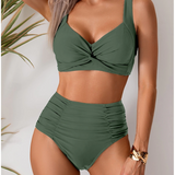 Daniela - Bikinij od tkanine sa nabranim detaljima