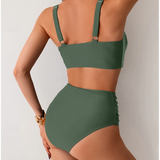 Daniela - Bikinij od tkanine sa nabranim detaljima